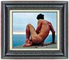 By the Sea  (original male nude art print)