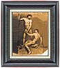Noli Me Tangere  (original male nude canvas art print)