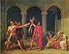 The Oath of the Horatii (classic male painting)