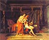 Helen and Paris by Jacques Louis David (painting)