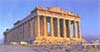 Parthenon of Athena on Akropolis - classic photograph