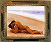 On the Beach (artistic print, gay interest)