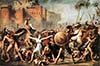 Fight of Sabines and Romans (art print male)