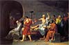The Death of Socrates (classic male painting)
