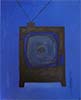 Blue Television (classic modern abstract painting)