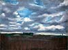 Landscape with Clouds (classic art print)