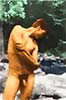 Natural Thinker (Original male nude canvas print)