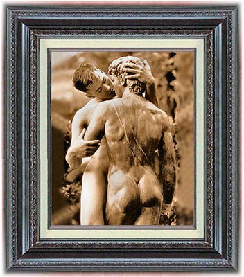 The Love of Art (artistic painting male print)