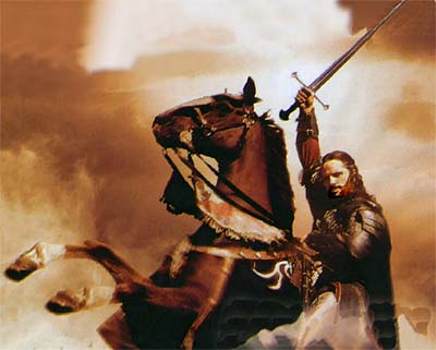 Aragorn the Leader  (classic male art print)