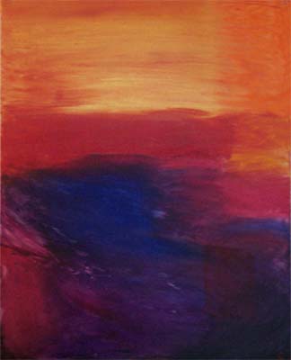 Sunrise/Sunset (classic modern abstract painting)