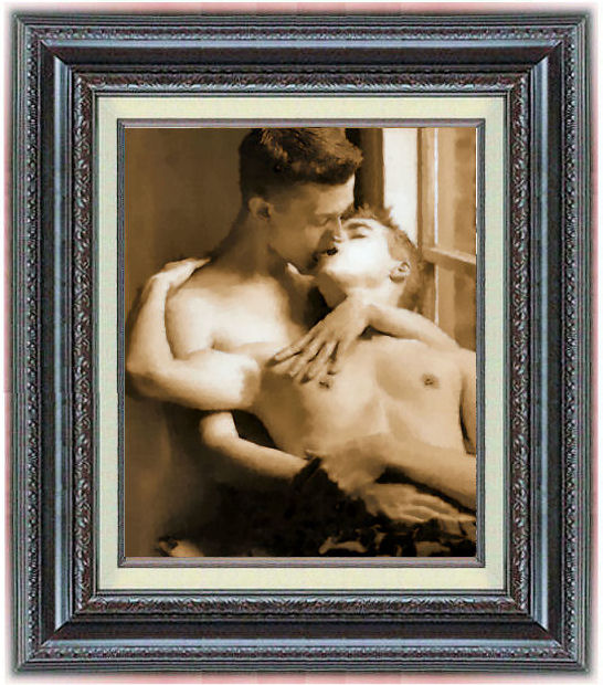 Young Love (artistic print, of male nudes)