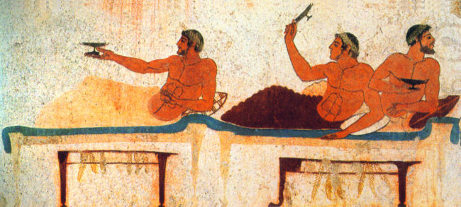 Diver Five (Ancient Greek painting male)