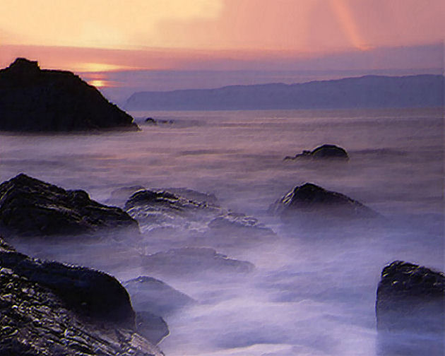 Easdale, Scotland (classic landscape art print)